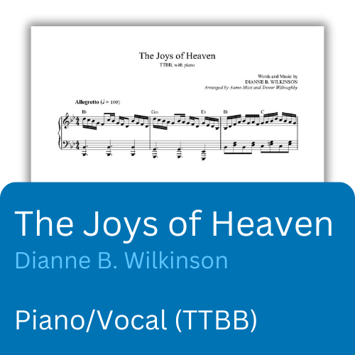 The Joys of Heaven (Sheet Music) | Heartland Baptist Bookstore