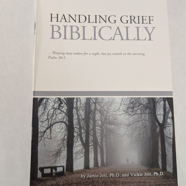 Handling Grief Biblically (Counseling Guide)