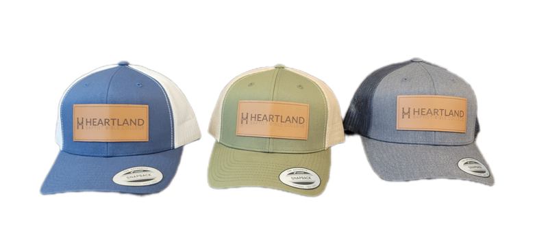 Heartland Cap with Leather patch