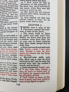 Handsize Text Bible in Vanilla Creme Water Buffalo