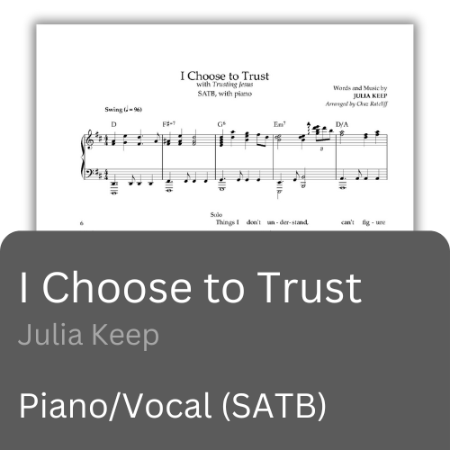 I Choose to Trust (PDF) SATB