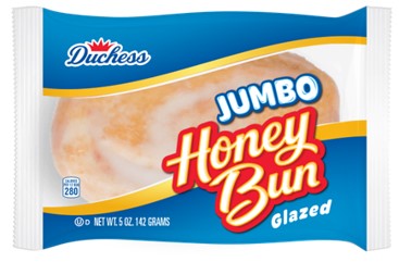 Jumbo Honey Bun Glazed