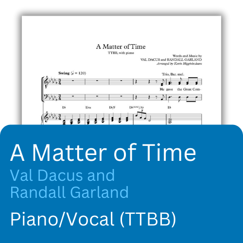 A Matter of Time (Sheet Music)