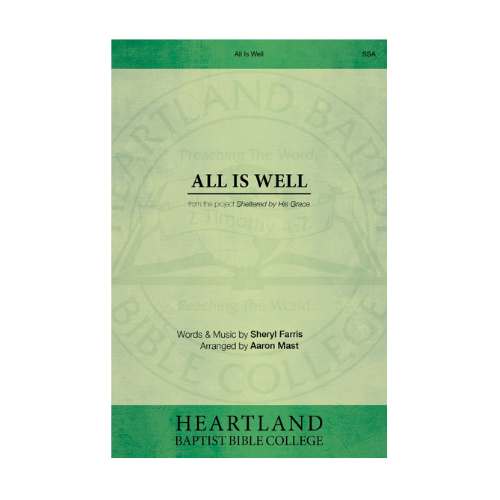 All Is Well (Sheet Music)