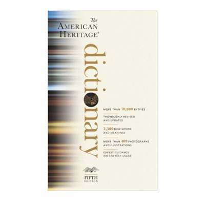 American Heritage Desk Dictionary 5th edition | Heartland Baptist