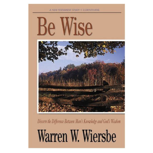 Be Wise (1Corinthians), 1ed