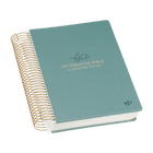 Teal Faux Leather Hardcover My Creative Bible Illustrators Edition