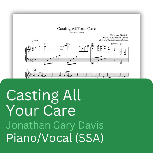 Casting All Your Care (Sheet Music)