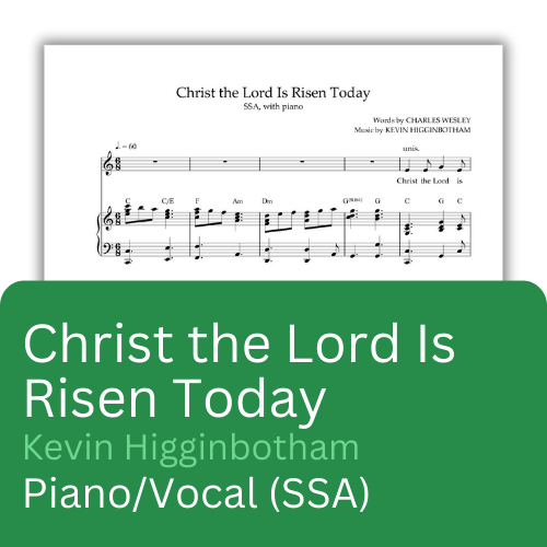 Christ the Lord Is Risen Today (PDF)