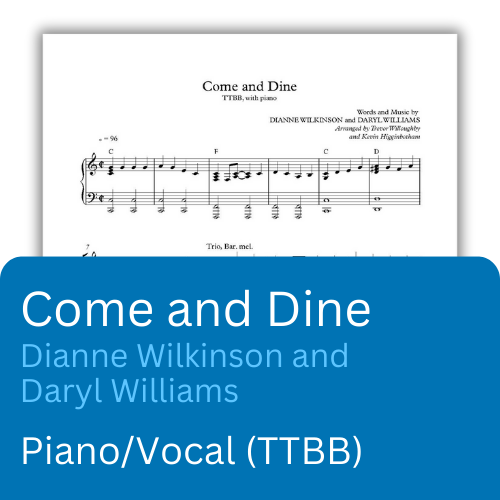 Come and Dine (Sheet Music)