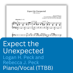 Expect the Unexpected (Sheet Music) | Heartland Baptist Bookstore