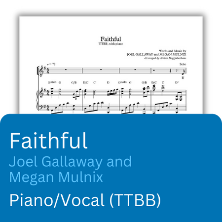 Faithful (Sheet Music) | Heartland Baptist Bookstore | Heartland