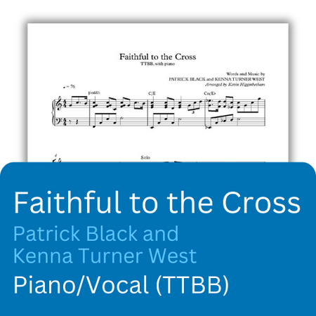 Faithful to the Cross (Sheet Music) | Heartland Baptist Bookstore