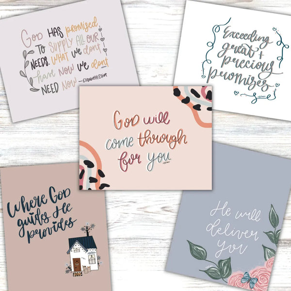 God's Promises Note Cards