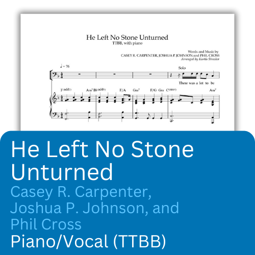 He Left No Stone Unturned (PDF)