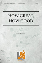 How Great, How Good sheet music (SATB) qty of 5