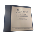 Rejoice Hymnal in Binder (Large Print)
