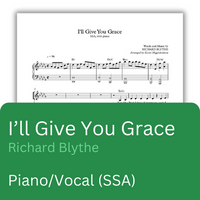I’ll Give You Grace (Sheet Music) | Heartland Baptist Bookstore