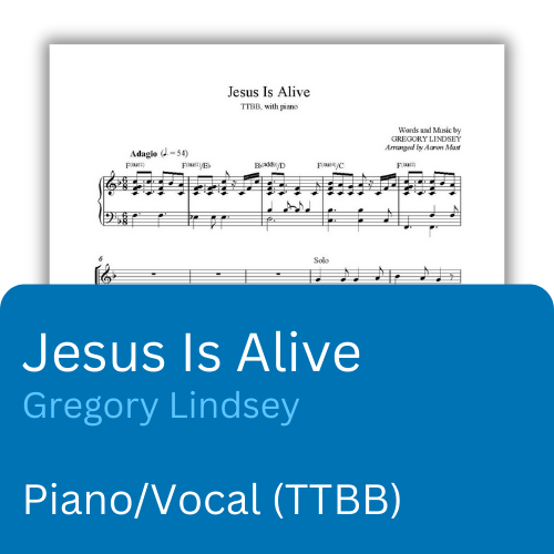 Jesus is Alive (Sheet Music)