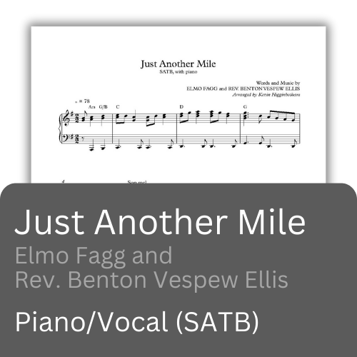Just Another Mile (Sheet Music)