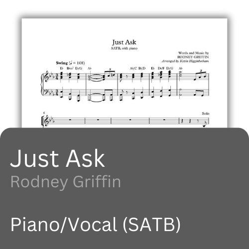 Just Ask (Sheet Music)