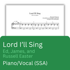 Lord I'll Sing (Sheet Music)