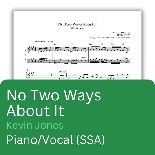 No Two Ways About It (Sheet Music)