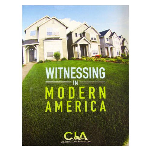 Witnessing In Modern America