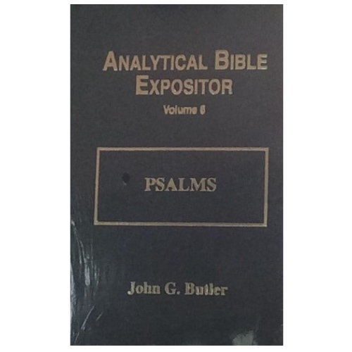 Psalms Analytical Bible Exposit