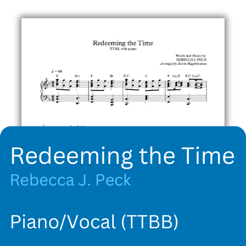 Redeeming the Time (Sheet Music)