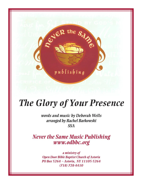 The Glory of Your Presence