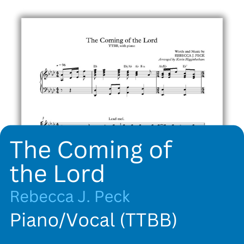 The Coming of the Lord (Sheet Music)