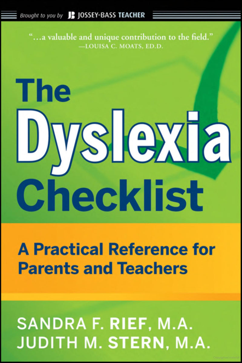Dyslexia Checklist