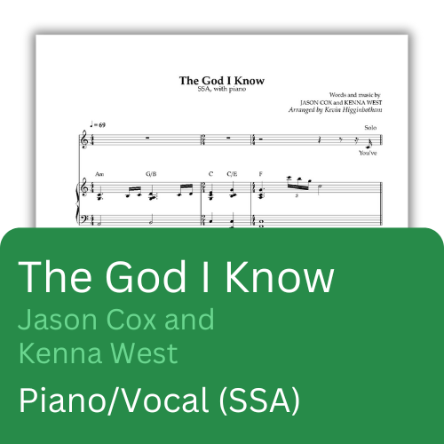 The God I Know (PDF) SSA