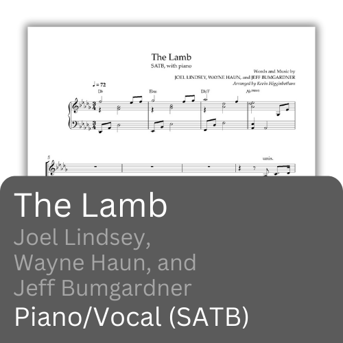 The Lamb, (PDF) SATB
