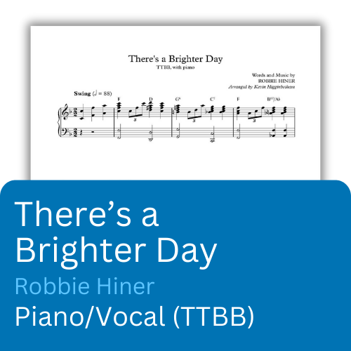 There's a Brighter Day (Sheet Music)