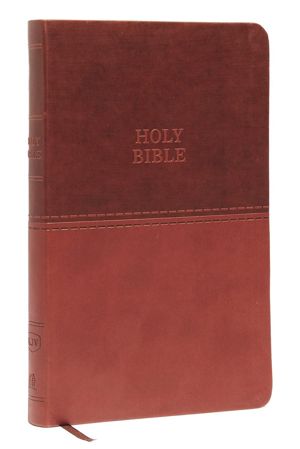 Thomas Nelson Value Compact Thinline Bible Brown