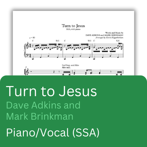 Turn to Jesus (Sheet Music)