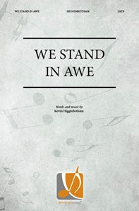 We Stand in Awe sheet music (SATB)
