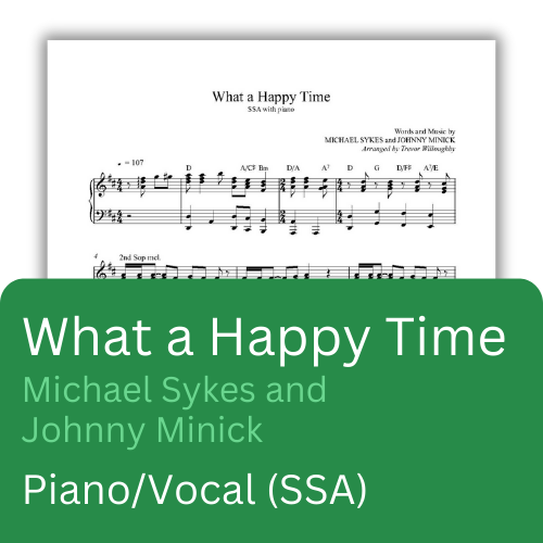 What a Happy Time (Sheet Music)