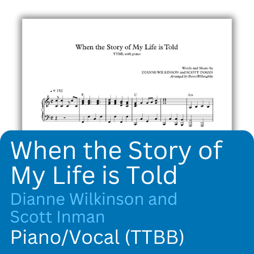 When the Story of My Life is Told (Sheet Music)