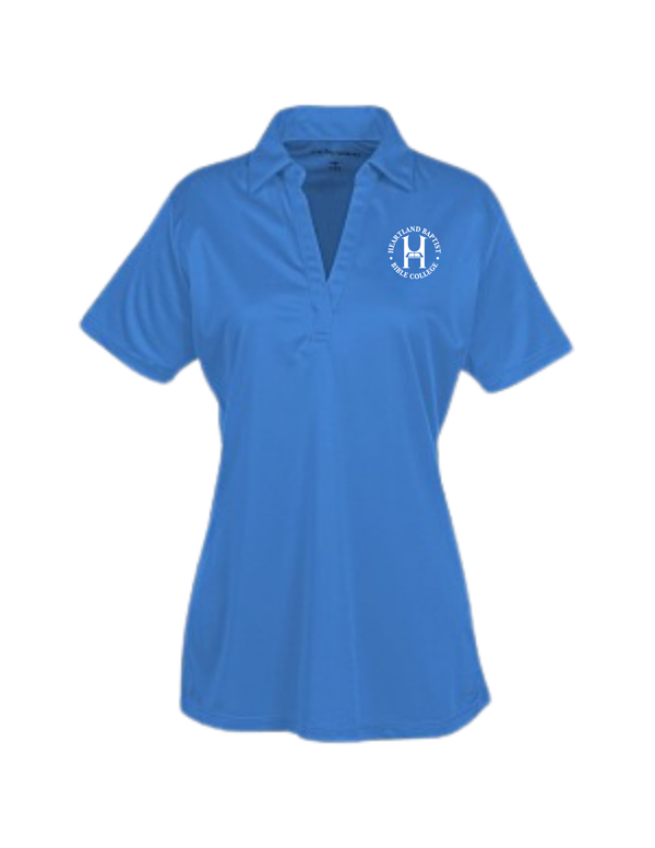 Heartland Logo Ladies Polo Brilliant Blue