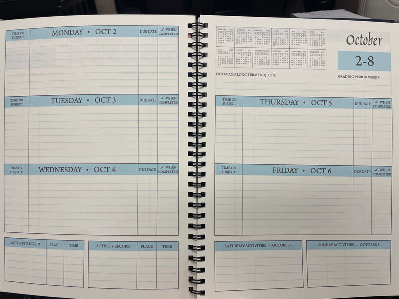 23/24 Student Assignment Planner