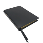 Midsize Thinline Bible in Black Ironed Calfskin