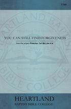 You Can Still Find Forgiveness (Sheet Music)