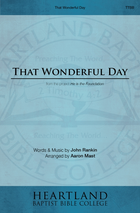 That Wonderful Day (Sheet Music)