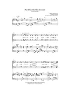 Put That on My Account (Sheet Music)