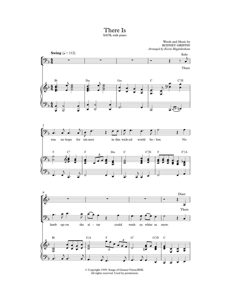 There Is (Sheet Music)