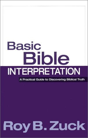 Basic Bible Interpretation - Books from Heartland Baptist Bookstore