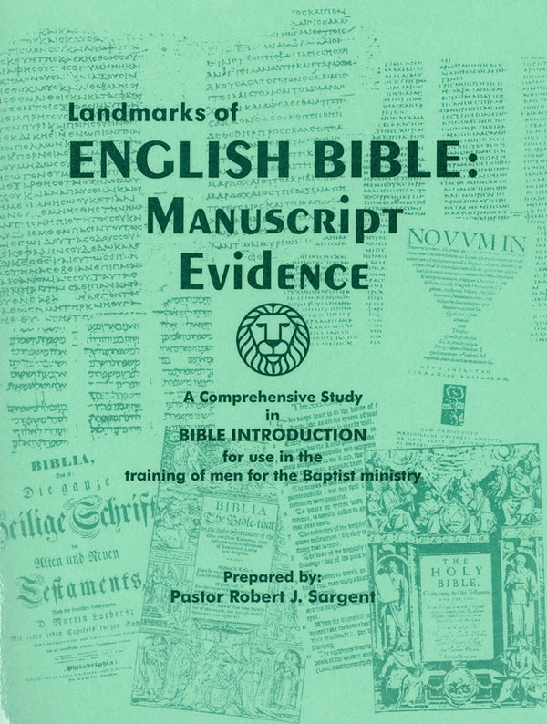 Landmarks Of English Bible: Manuscript Evidence